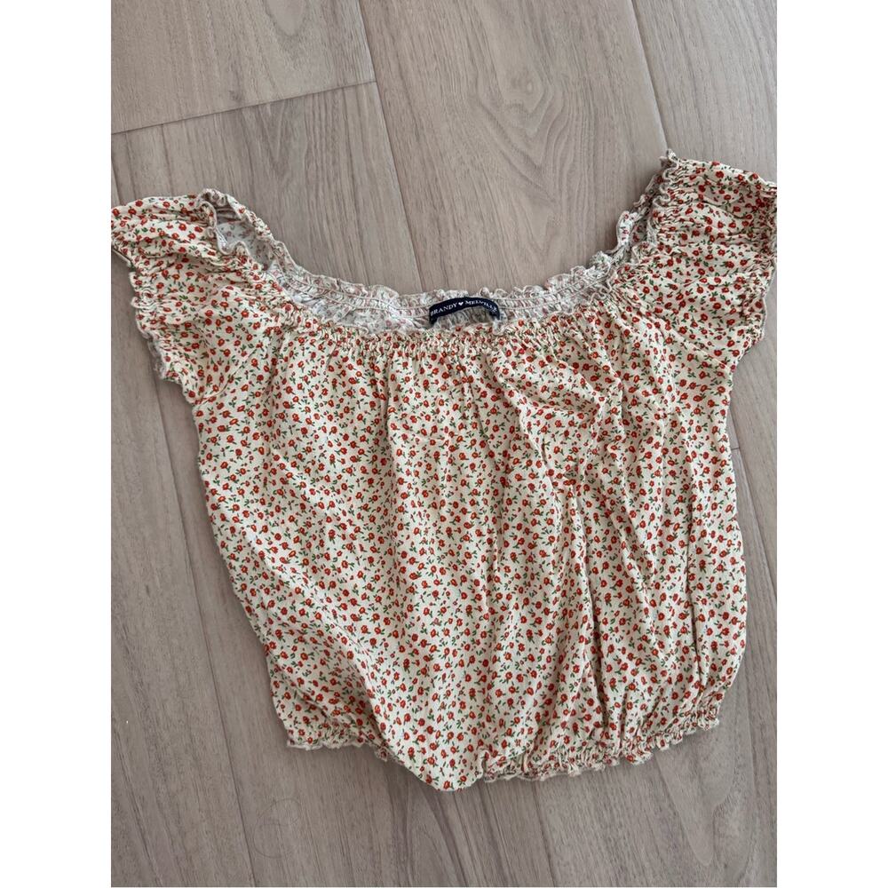 Brandy Melville ditsy floral top